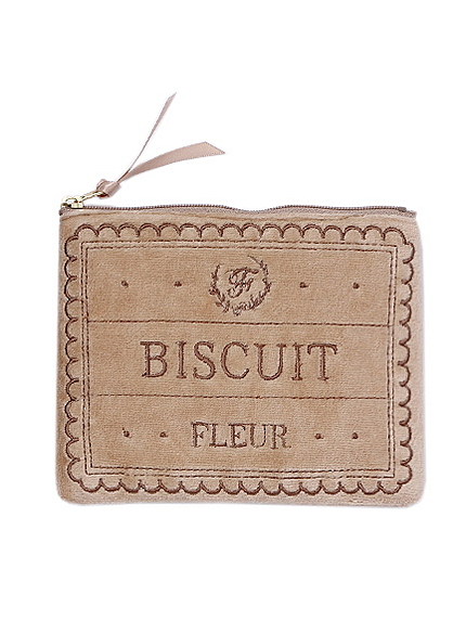 スクエアビスケットポーチ