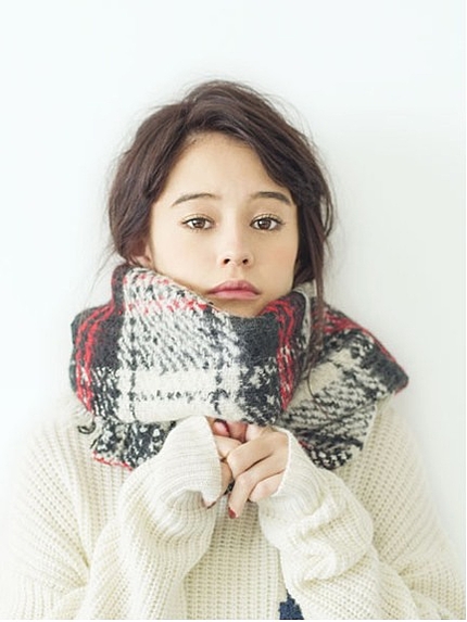 タータンチェックストール