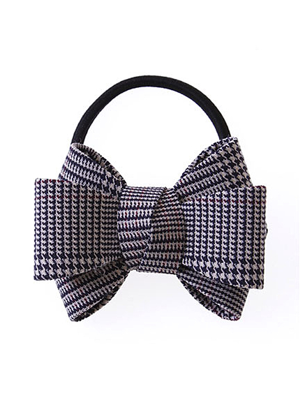 チェックリボンポニー