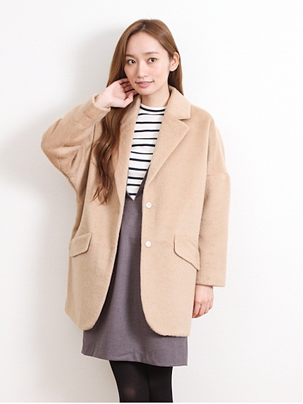 ビックシルエットコート