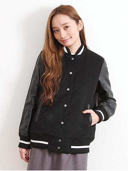 変わり織切替スタジャン