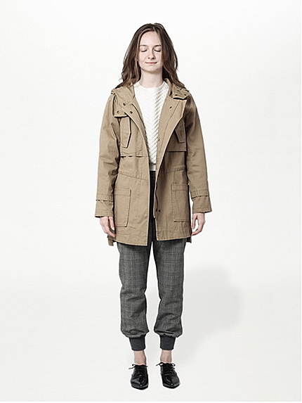 ミリタリーロングコート