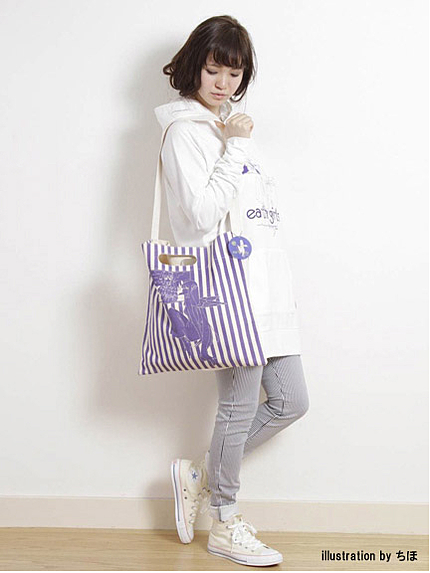 【ちほ×JapanLabel】2WAYバッグ