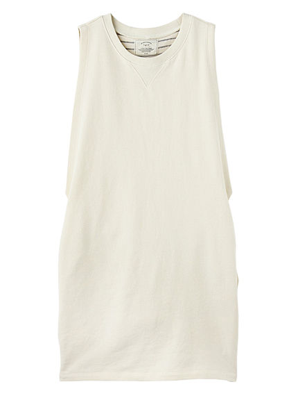 ボックススウェットワンピース