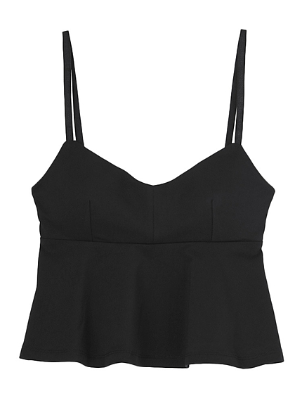 Vネックフレアビスチェ