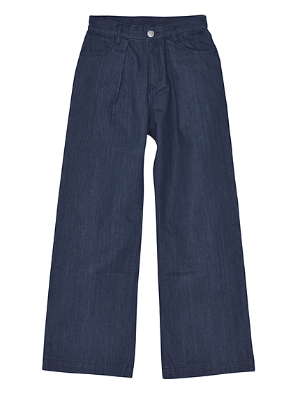 ワイドデニムパンツ