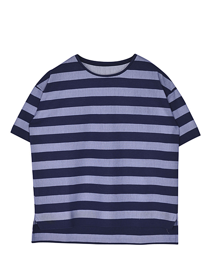 W MESH BORDER Tシャツ