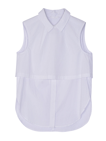 レイヤードシャツブラウス【2015夏新作】