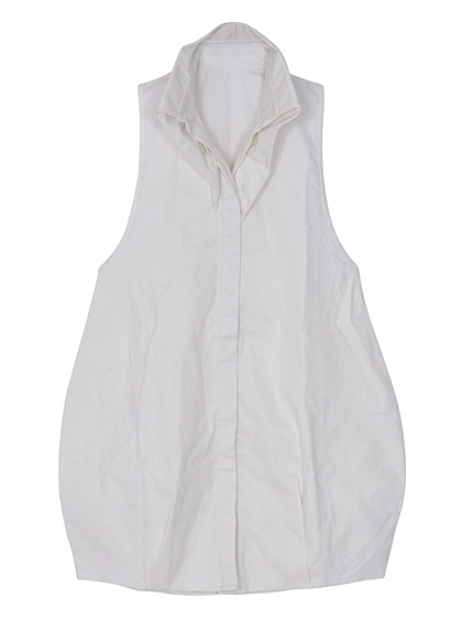 15SSデザインデニムシャツワンピース