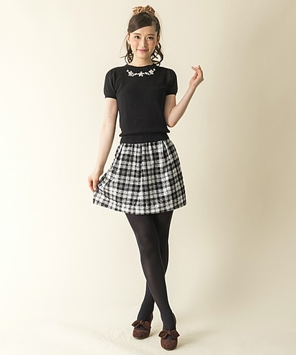 クラシックストライプワンピース