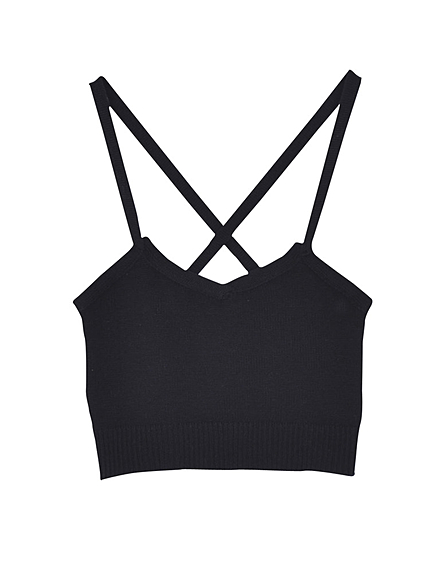 ニットビスチェ