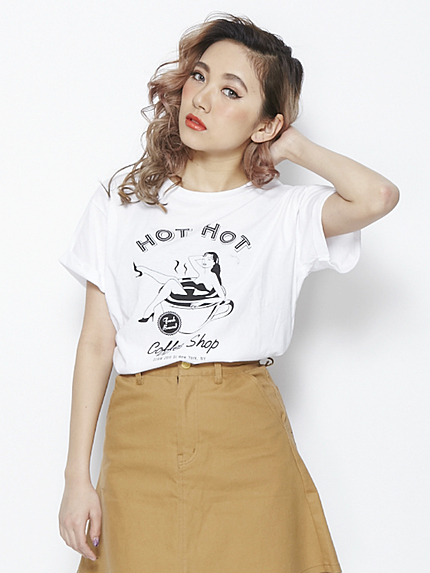 CUP　GIRL　Tシャ