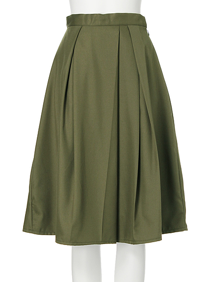 【CASUAL】センタータックフレアスカート