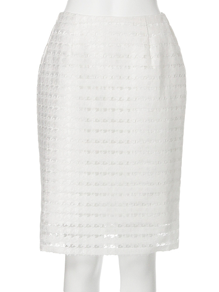 【FEMININE】ラダーレースタイトスカート