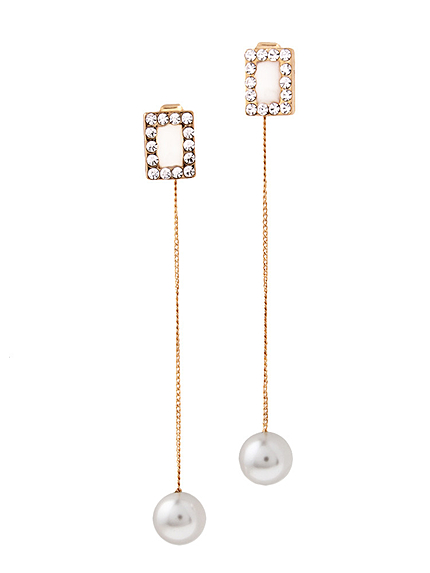 ストレートチェーンピアス