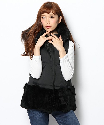 レッキスパッチダウンベスト