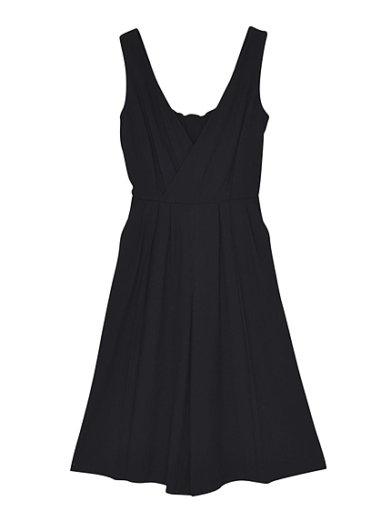 【LUX】 カシュクールガウチョロンパース