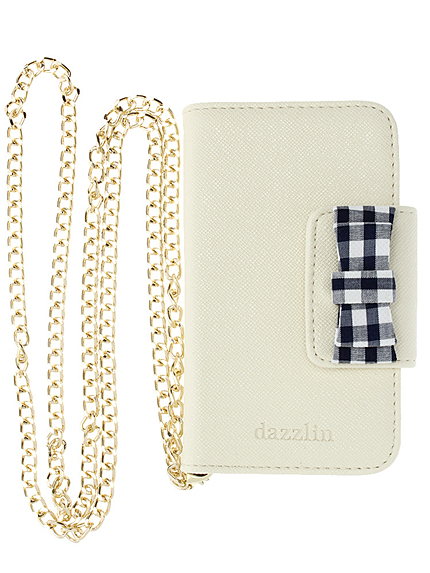 <<6対応>>【goods】ギンガムリボンｉｐｈｏｎｅ６ケース