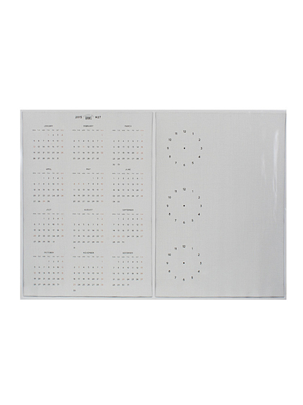 【CASSELINI】【GALERIE DES BAINS】WBポスター　2015カレンダー　WH