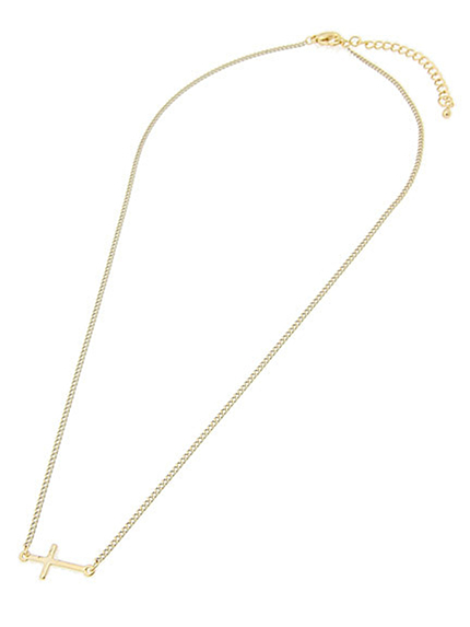 コーティングチェーンネックレス