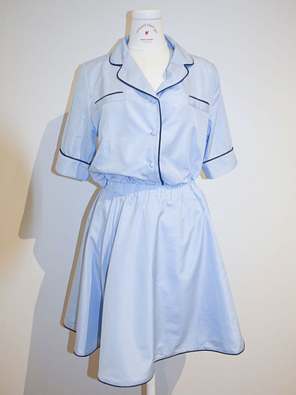 パイピングパジャマシャツセット