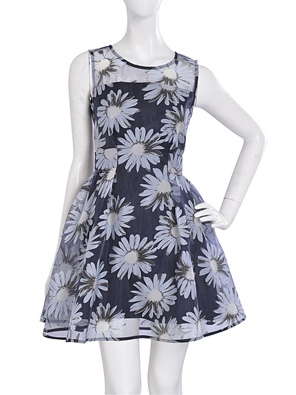 【dazzlin】マーガレットオーガンジーワンピース