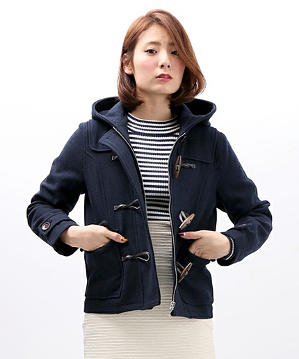 WEGO/ショートダッフルコート