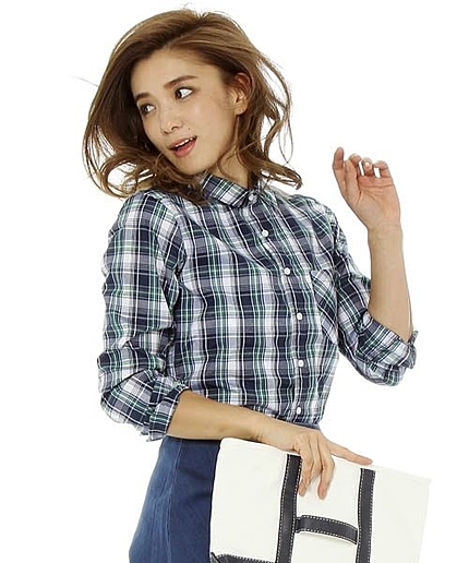 クリンクルシワシャツ