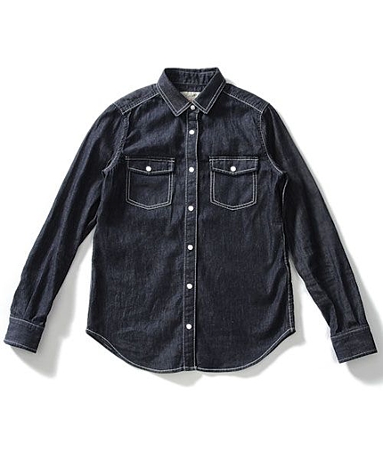 【pensee】デニムシャツ