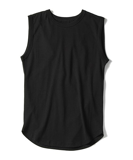 【pensee】天竺ノースリーブＴシャツ