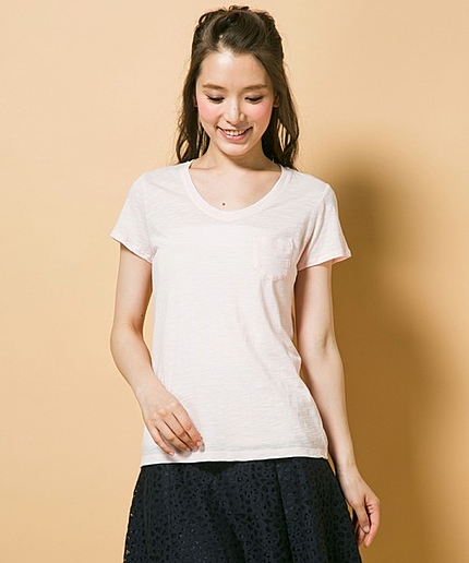 スラブジャージーTシャツ