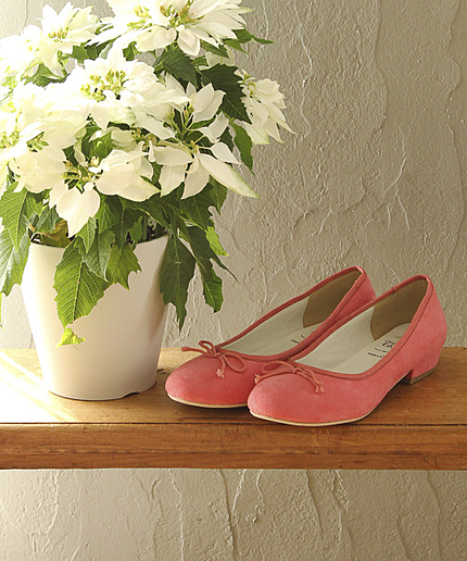 【7/10(金)再値下げ】カラーローヒールバレエシューズ