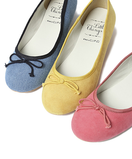 【7/10(金)再値下げ】カラーローヒールバレエシューズ