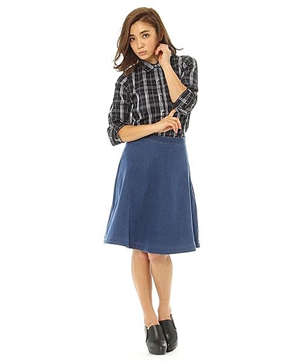 サキゾメチェックシャツ