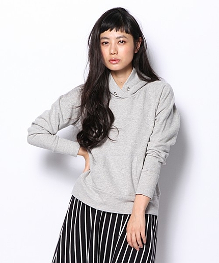 ラメMIX裏毛ﾊﾟｰｶｰ