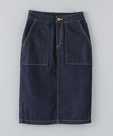 ■BIG JOHNコラボ■ベーカーポケットデニムスカート