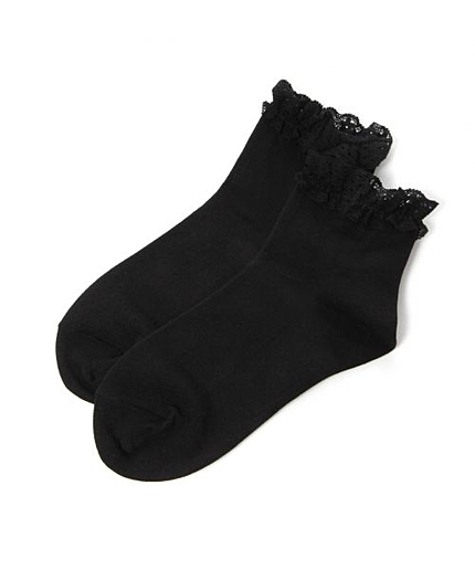 フリルツキアンクルソックス