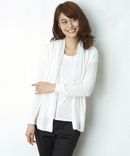 シャイニーポイントカーディガン