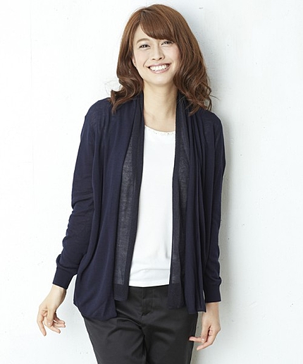 シャイニーポイントカーディガン