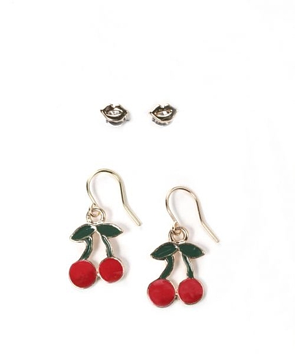 フルーツアソートピアス