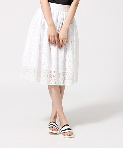 レースミモレスカート