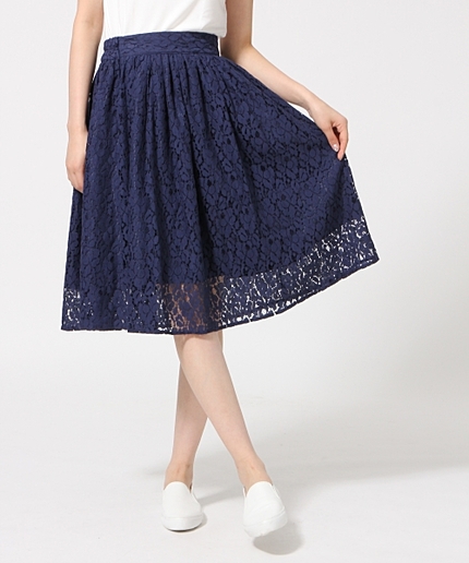 レースミモレスカート