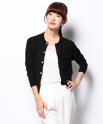 ＷＯ／ＶＩＳストレッチカーディガン