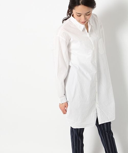 ドルマンBIGシャツワンピース