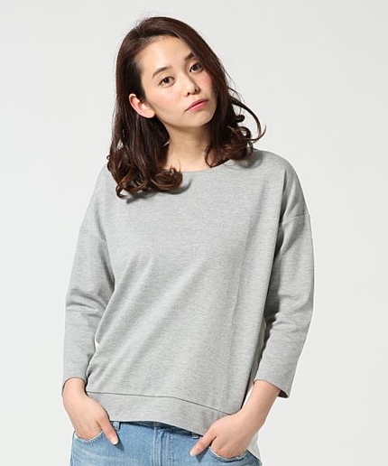 ポンチイソザイプルオーバー７分袖