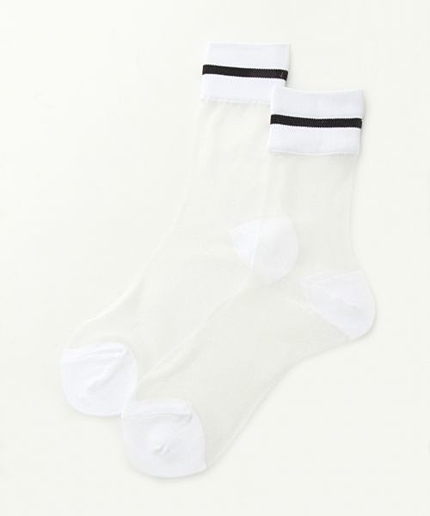 シースルーソックス