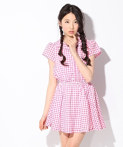 ★WEB限定販売★【さらにOFF】ギンガムチェックシャツワンピース