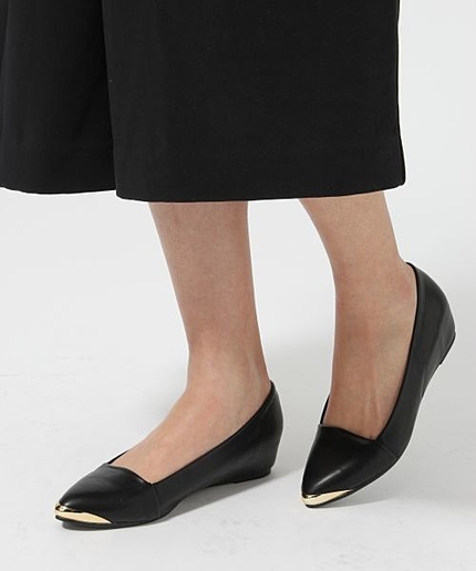 メタルINヒールシューズ