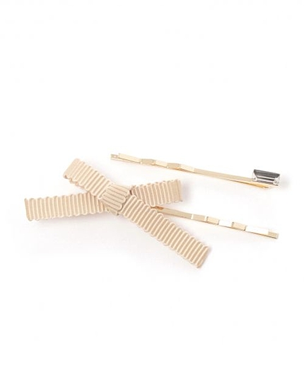 グログランミニリボン2Pピン/mikoa