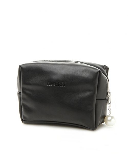 【プライスダウン】Heather　フェイクレザーメイクポーチ